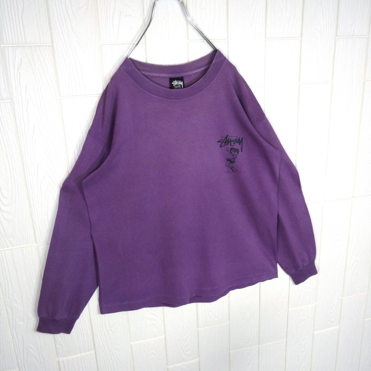 STUSSY】80s' USA製 黒タグ Rなし twist girl ロンT|Yahoo STUSSY】80s' USA製 黒タグ Rなし twist girl ロンT|Yahoo