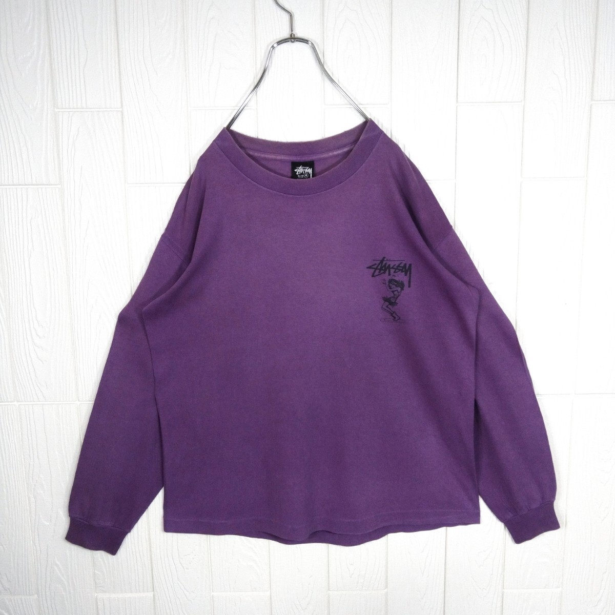 STUSSY】80s' USA製 黒タグ Rなし twist girl ロンT|Yahoo STUSSY】80s' USA製 黒タグ Rなし twist girl ロンT|Yahoo