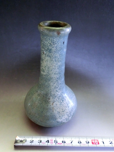 花瓶■一輪挿し なまこ 古い花器 置物 ナマコ 古玩 唐物 中国 古美術 時代物 骨董品■