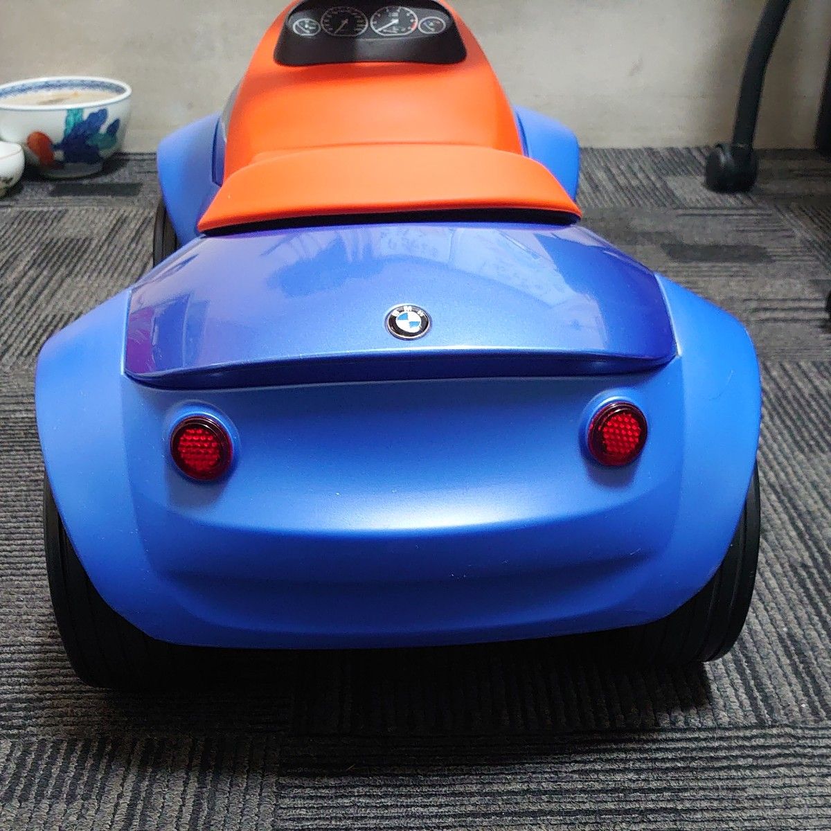 美品】BMW ベビーレーサーⅡ ブルー×オレンジ 乗用玩具 キッズ 美品】BMW ベビーレーサーⅡ ブルー×オレンジ 乗用玩具 キッズ