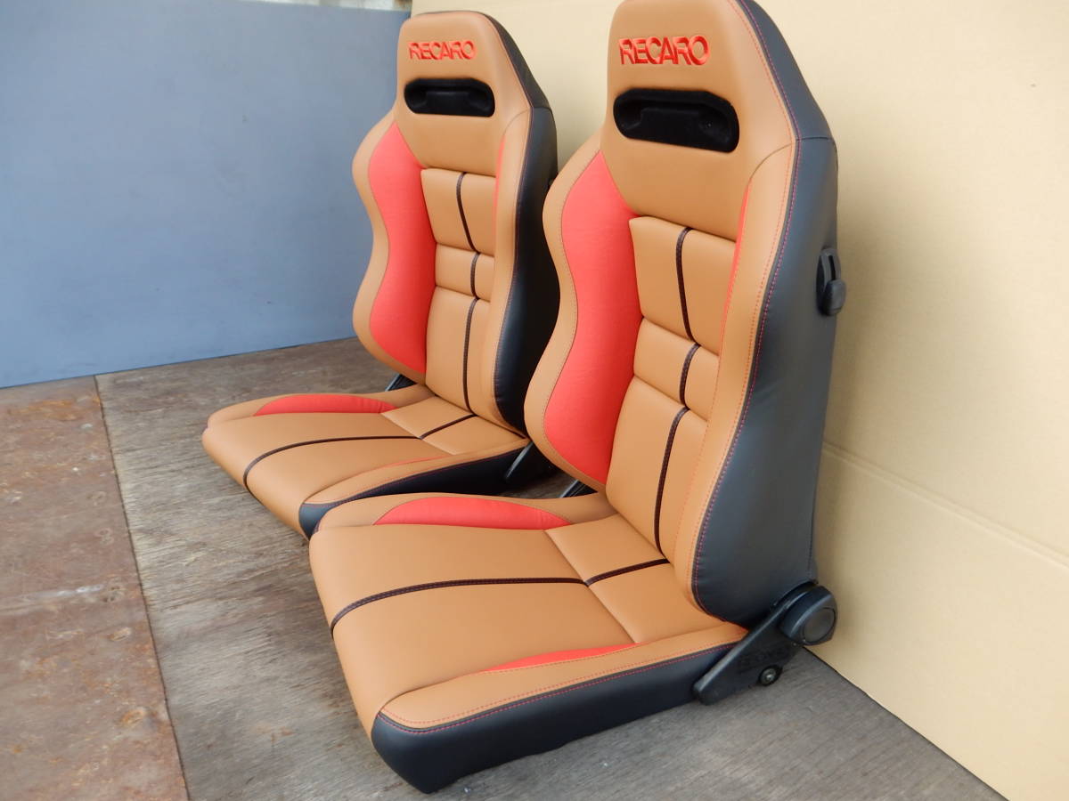 RECARO SR low поддержка cusomize замена обивки не использовался 2 ножек комплект салон ~ задний сиденье обивка изменение 