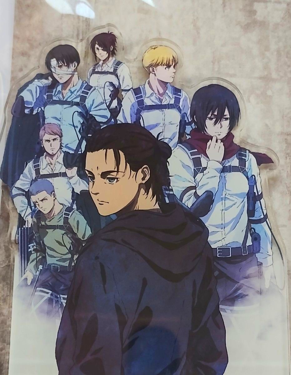 進撃の巨人 集合絵 ヴィレッジヴァンガード限定 アクリル 進撃の巨人 集合絵 ヴィレッジヴァンガード限定 アクリル