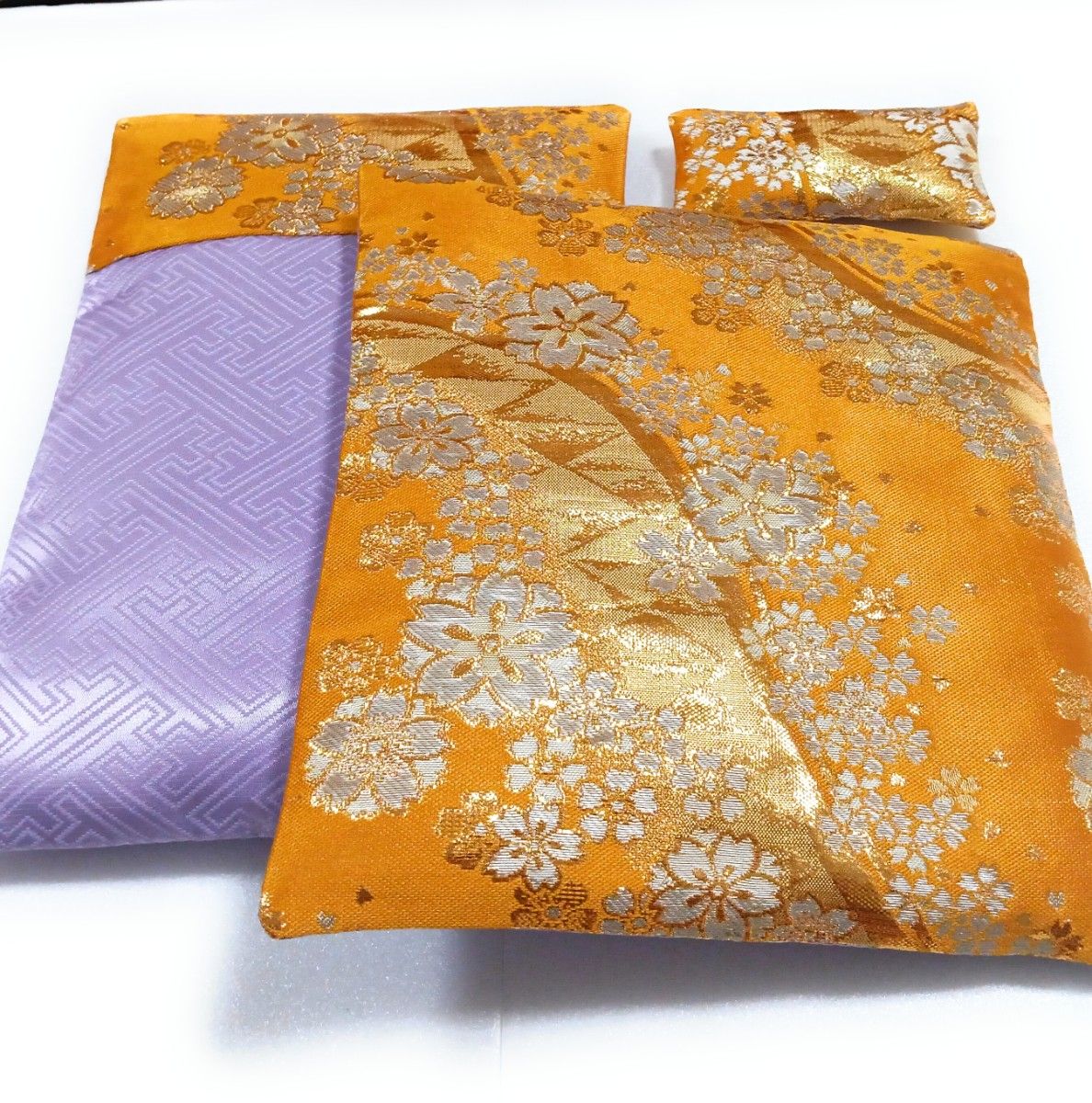 金桜吹雪舞う豪華金襴お財布布団》風水開運金運アップ メンズ 金桜吹雪舞う豪華金襴お財布布団》風水開運金運アップ メンズ