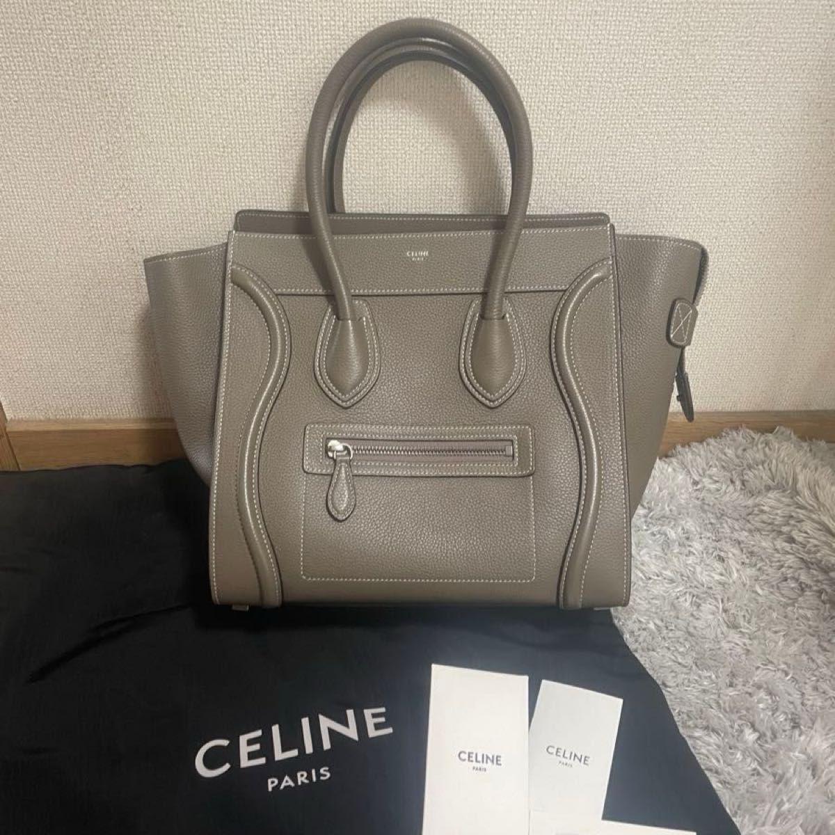 セリーヌ ラゲージ CELINE ラゲージマイクロ ハンドバッグ セリーヌ ラゲージ CELINE ラゲージマイクロ ハンドバッグ