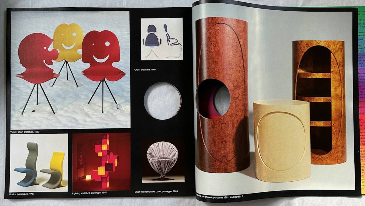 Yahoo!オークション - 1986年 希少 初版 VERNER PANTON 限定 Yahoo!オークション - 1986年 希少 初版 VERNER PANTON 限定