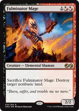 え金 大爆発の魔道士 1枚（4枚在庫s 英 良品 UMA）/Fulminator Mage（MTG /アルティメットマスターズ/Ultimate Masters/）_画像1