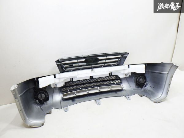 フォード純正 エスケープ H18 フロントバンパー フロントグリル付き ゴールド 棚2Q1
