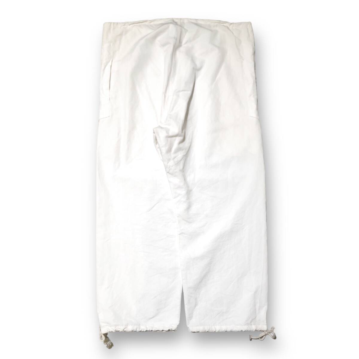 23 год модели RE-PURPOSE передний карман linen брюки длинные брюки свободный белый lipa- Pas магазин квитанция возможно 