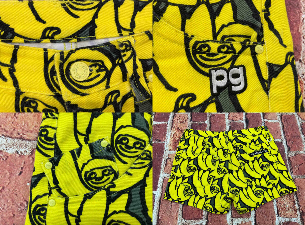 PEARLYGATES/パーリーゲイツ ゴルフパンツ レデイースM イエロー