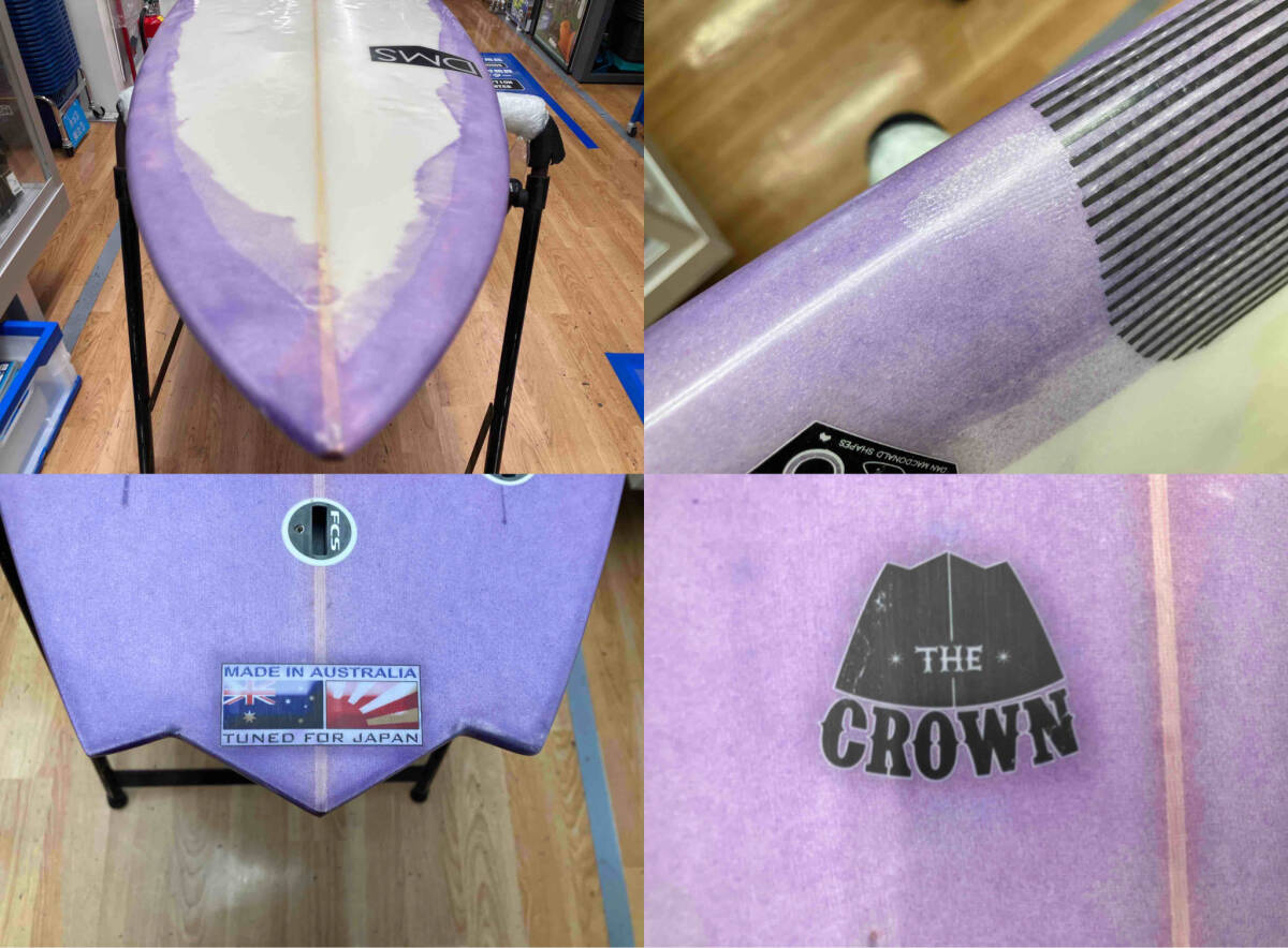 DMS 5*7~ 5\'7\' THE CROWN Daniel MacDonald доска для серфинга Short Board серфинг Daniel McDonald's Crown DAN серп . большой судно 