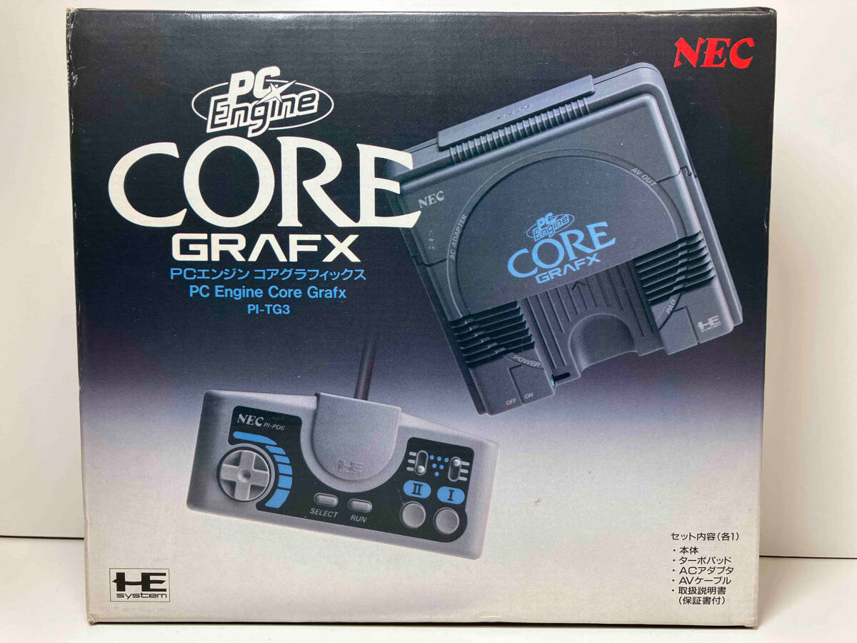 NEC PCエンジン ジャンク品 コアグラフィックス本体とソフ ト 動作未確認 ジャンク PCエンジン CORE GRAFX 動作未確認(Yahoo
