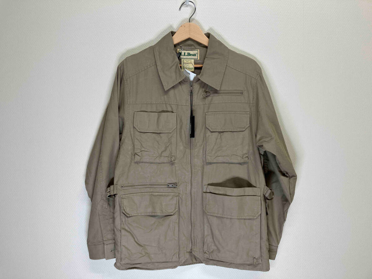ブランドのギフト サファリ エルエルビーン 90s 80s L.L.Bean ジャケット ヴィンテージ ベージュ Sサイズ その他ジャケット ハンティングジャケット 男性用