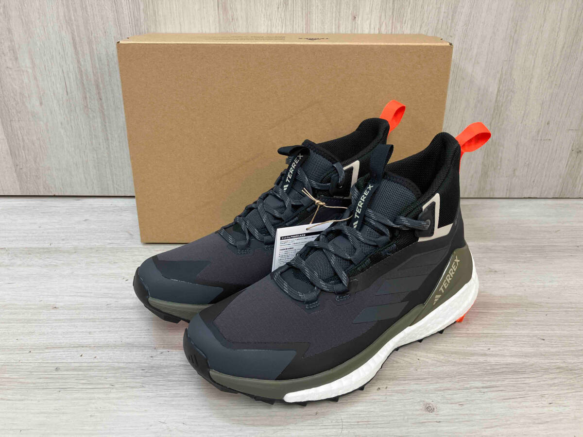 お歳暮 人気 オシャレ HIKER FREE TERRE IE3362 【タグ付き】adidas 2 カーボン/グレーシックス/コアブラック 25.5cm ハイキングシューズ GTX その他