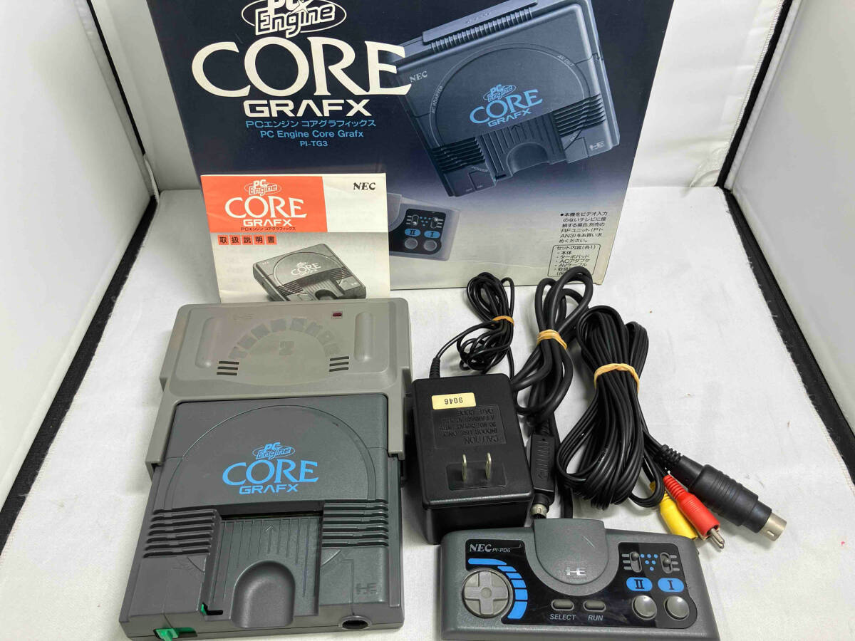 NEC PCエンジン コアグラフィックス 本体 4台セット*ジャンク品 NEC PCエンジン コアグラフィックス 本体 4台セット*ジャンク品