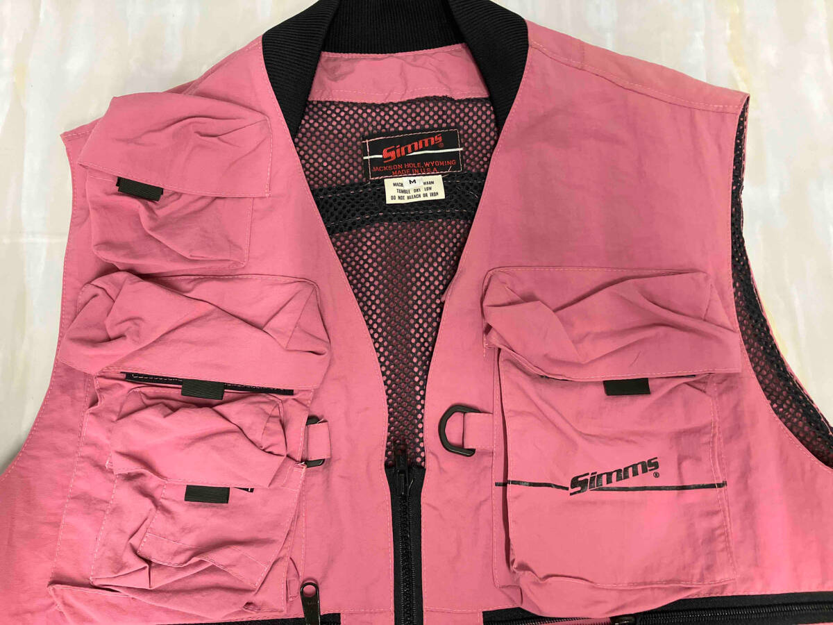 Simms Syms the best guide the best pink nylon M size 