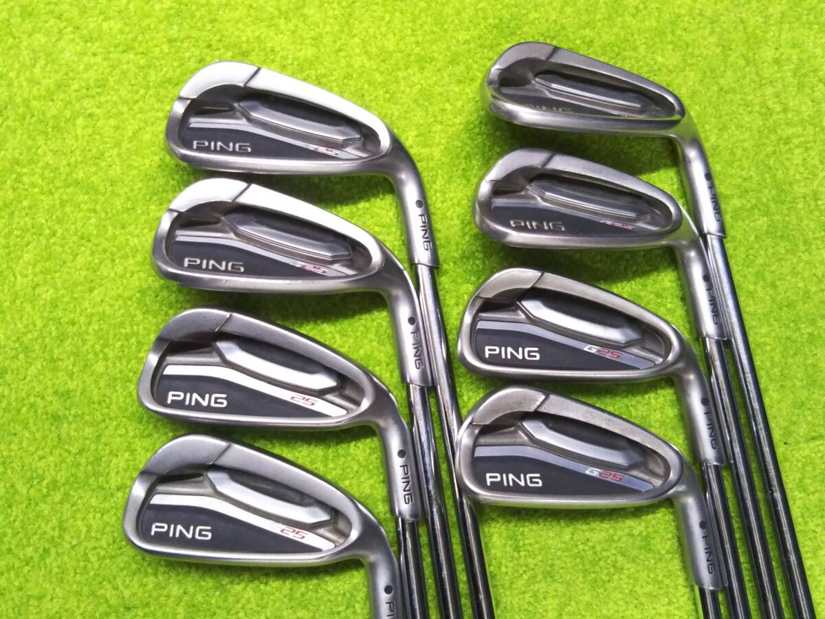 PING G25 CFS S 4-9,U,W 8本セット アイアンセット 店舗受取可