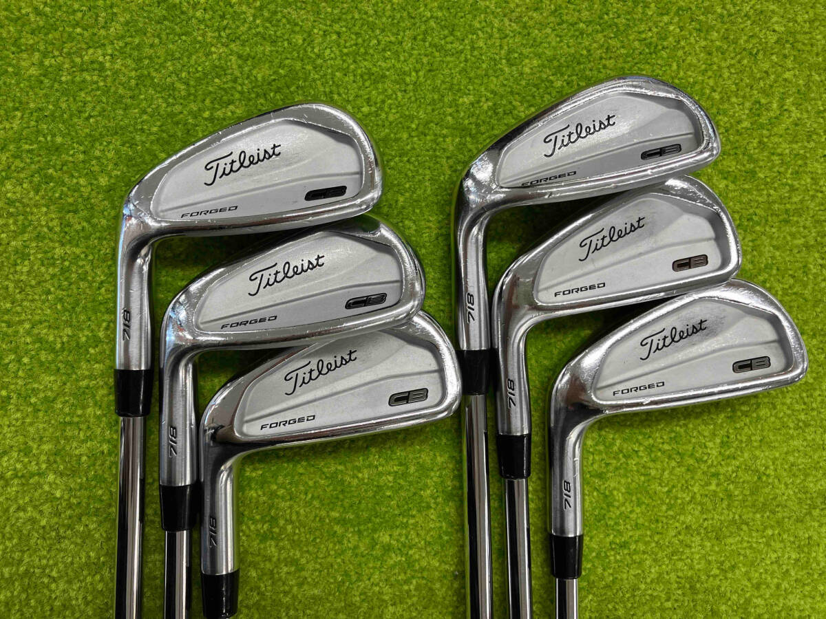 【期間限定お試し価格】 レフティ タイトリストTITLEIST CB 718 アイアン6本(9.8.7.6.5.P)セット その他