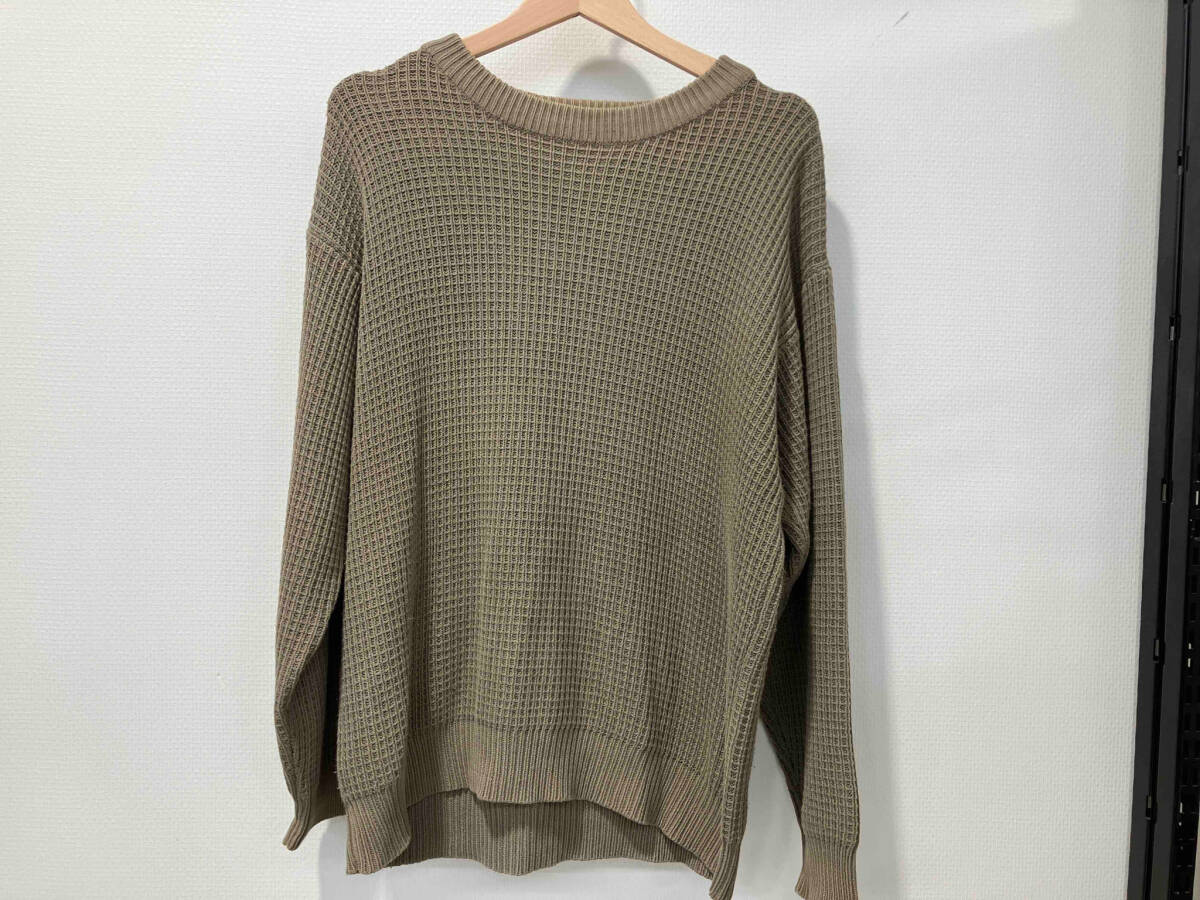 大人気の ニット 90s エルエルビーン L.L.Bean セーター OLD 古着 vintage ビンテージ インナー メンズ ベージュ タイ製 サイズM コットン 男性用