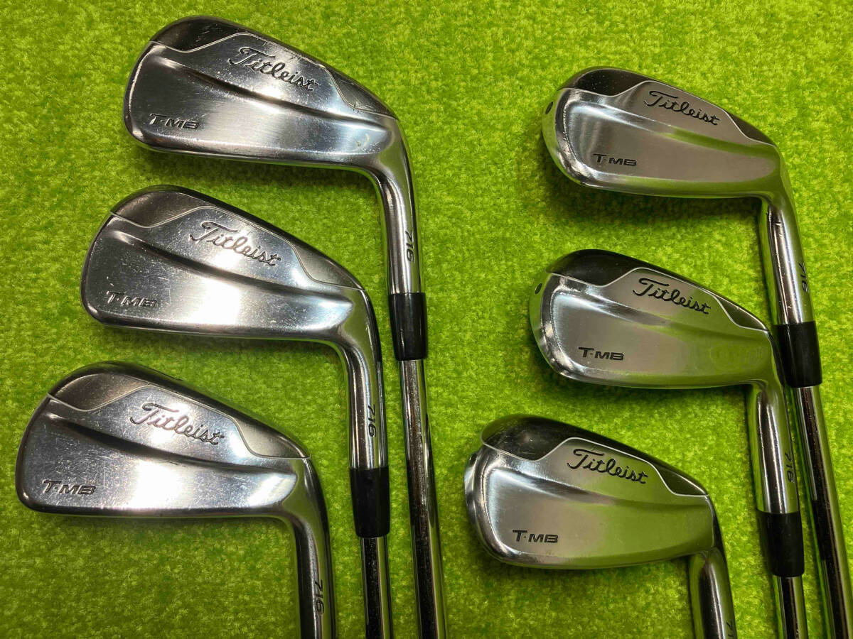本物保証! アイアンセット(5-9.P) N.S.PRO 716 T-MB TITLEIST 6本セット ゴルフクラブ タイトリスト タイトリスト