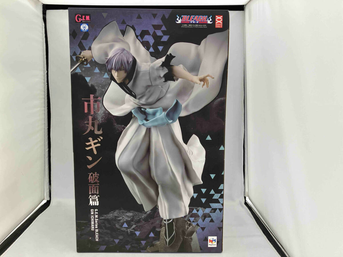 ブリーチ 市丸ギン 破面篇 フィギュア メガハウス G.E.M. Yahoo!オークション - 開封済み 美品 メガハウス 市丸ギン 破面