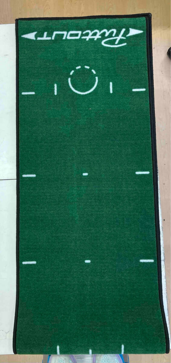 格安SALEスタート! 練習器具 putt out ゴルフ ミディアムマット 2.4m パター練習 その他