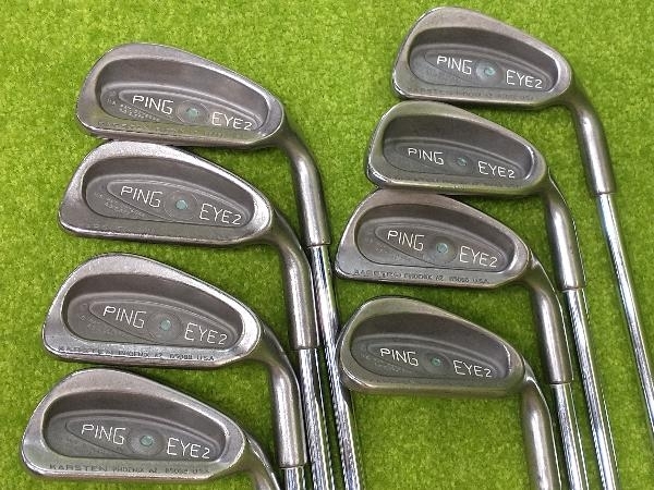 PING EYE 2 オリジナルスチール アイアンセット(2-9) 8本セット ピン アイ2 ゴルフクラブ