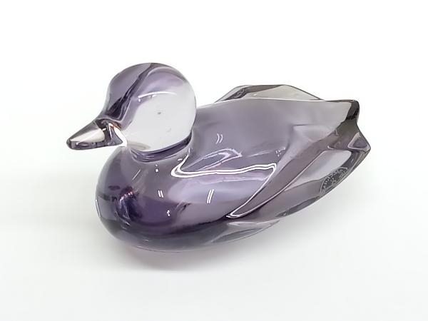 Baccarat バカラ ダック 紫