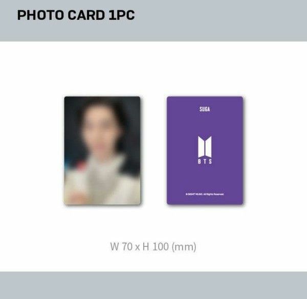 BTS MERCH BOX 15 マーチボックス SUGA ユンギ トレカ 新品 BTS MERCH BOX 15 マーチボックス SUGA ユンギ トレカ 新品