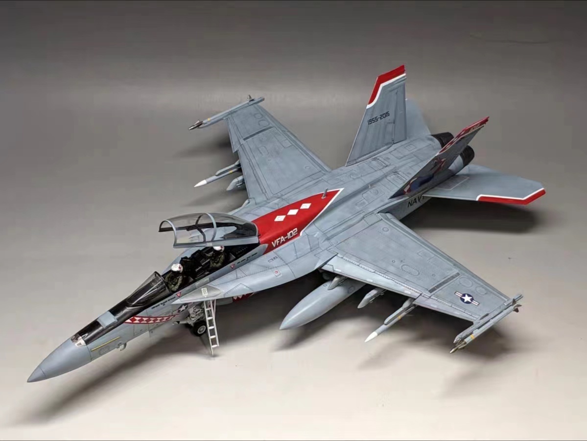 1/48 アメリカ空軍 F/A-18F スーパーホーネット 組立塗装済完成 1/48 アメリカ空軍 F/A-18F スーパーホーネット 組立塗装済完成