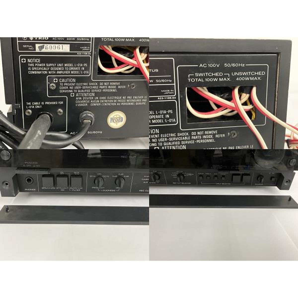 KENWOOD L-01A L-01A-PS プリメインアンプ 電源ユニット 音響 KENWOOD L-01A L-01A-PS プリメインアンプ 電源ユニット 音響