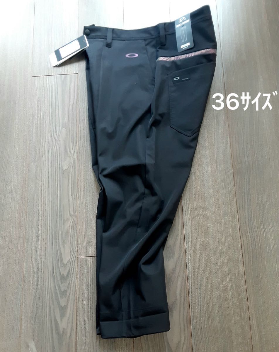 新品 OAKLEY オークリー 7分丈ゴルフパンツ 36 ウエスト89・92調節 新品 OAKLEY オークリー 7分丈ゴルフパンツ ウエスト89・92cm