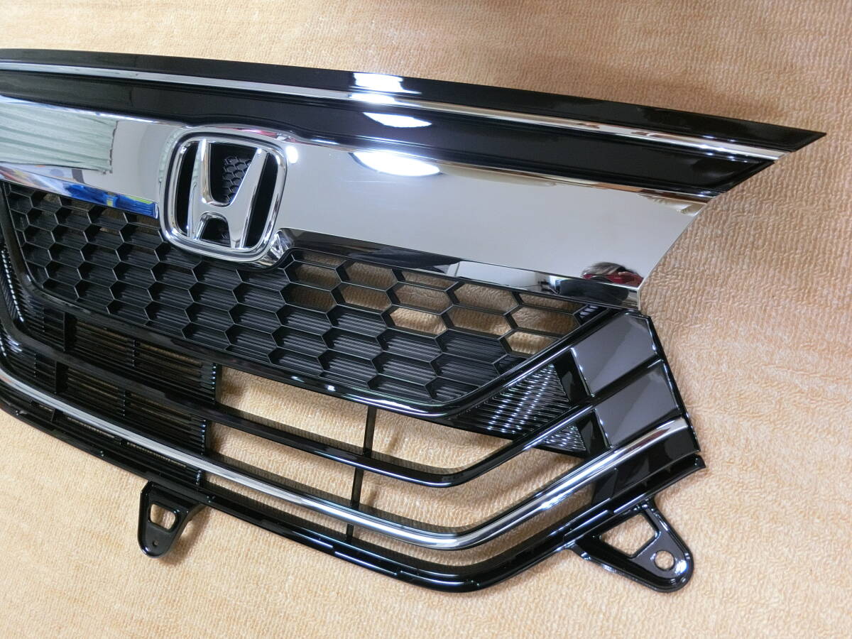 NBOX カスタム 前期 フロントグリル 新車外し JF3 JF4 純正 即決 新車外し 送料無料 N BOX カスタム JF3 JF4 前期 純正