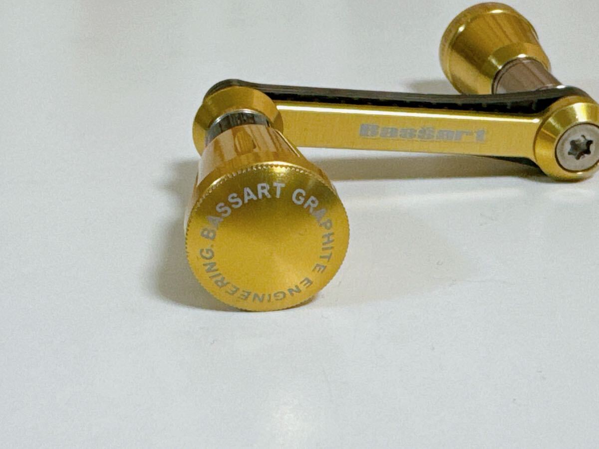 希少 バサート ダイワ 50mm カーボンハンドル ゴールド G 希少 バサート ダイワ 50mm カーボンハンドル ゴールド G