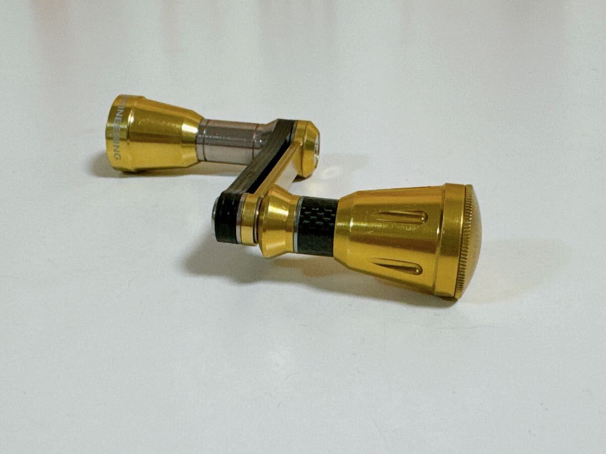 希少 バサート ダイワ 50mm カーボンハンドル ゴールド G 希少 バサート ダイワ 50mm カーボンハンドル ゴールド G