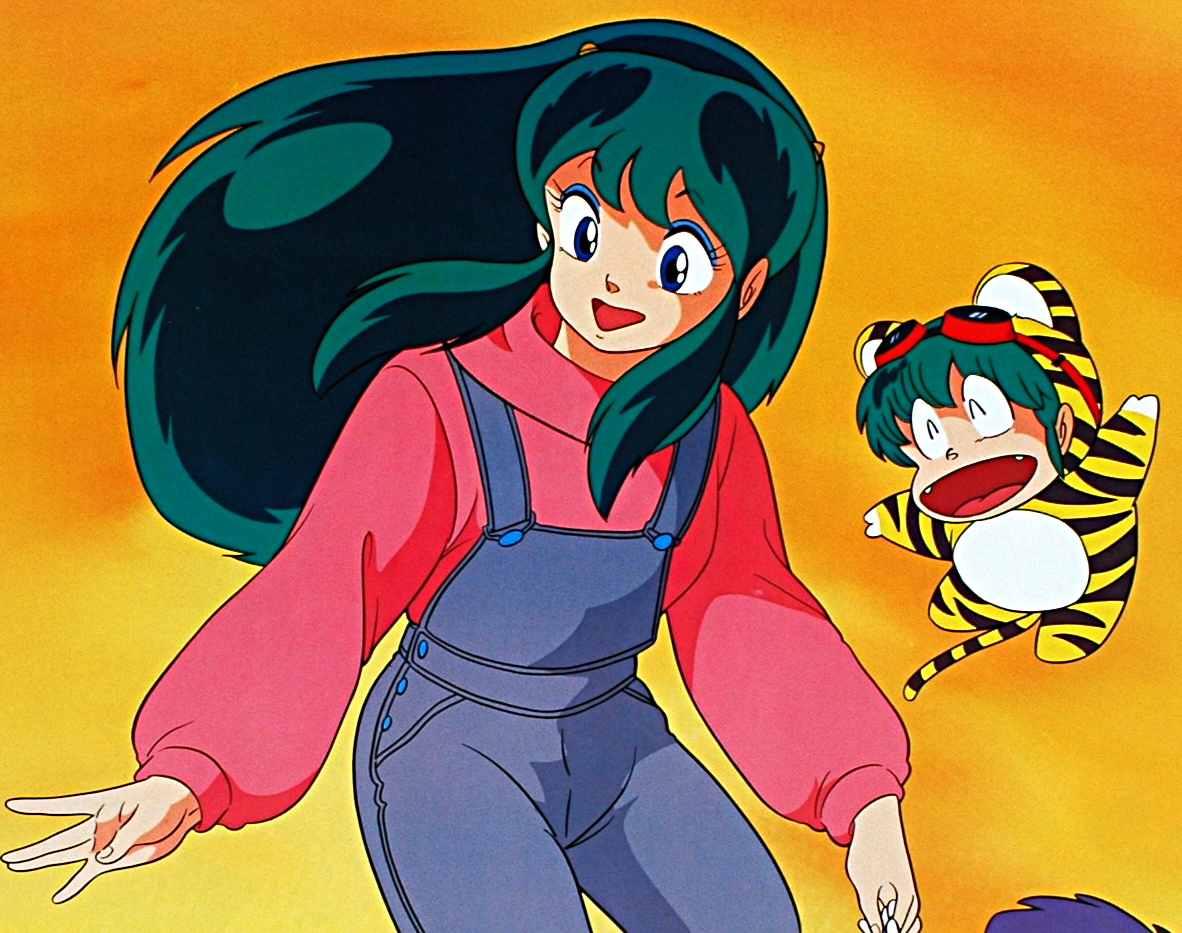 [Vintage] [New] [Delivery Free]1986 Pony Urusei Yatsura 4 Lum The Forever(Rumiko Takahashi)Promotion Poster うる星やつら4[tag5555]