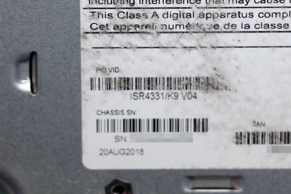 CISCO/シスコ 4000シリーズ サービス統合型ルーター ◇ISR4331 CISCO/シスコ 4000シリーズ サービス統合型ルーター ◇ISR4331