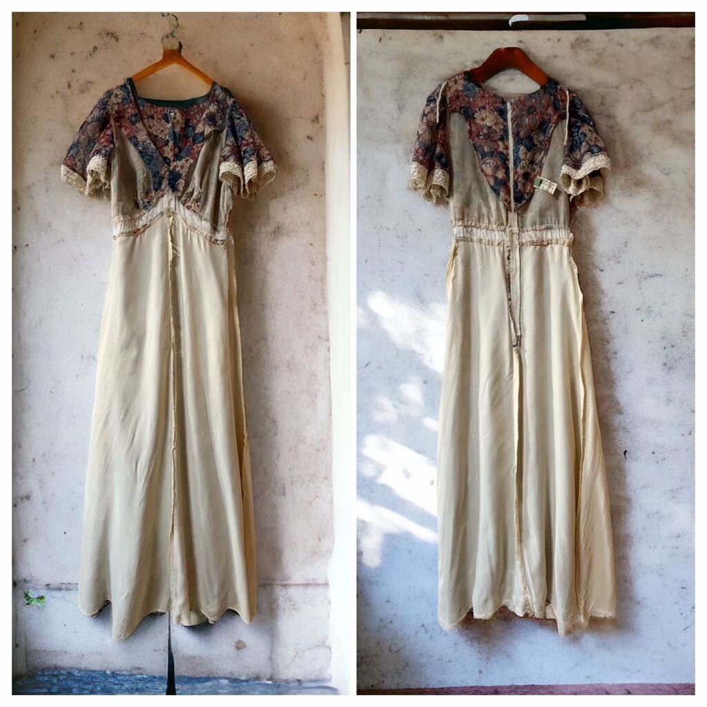 70's USA製 VINTAGE アメリカ購入 ビンテージ ワンピース ドレス 70's USA製 VINTAGE アメリカ購入 ビンテージ ワンピース ドレス