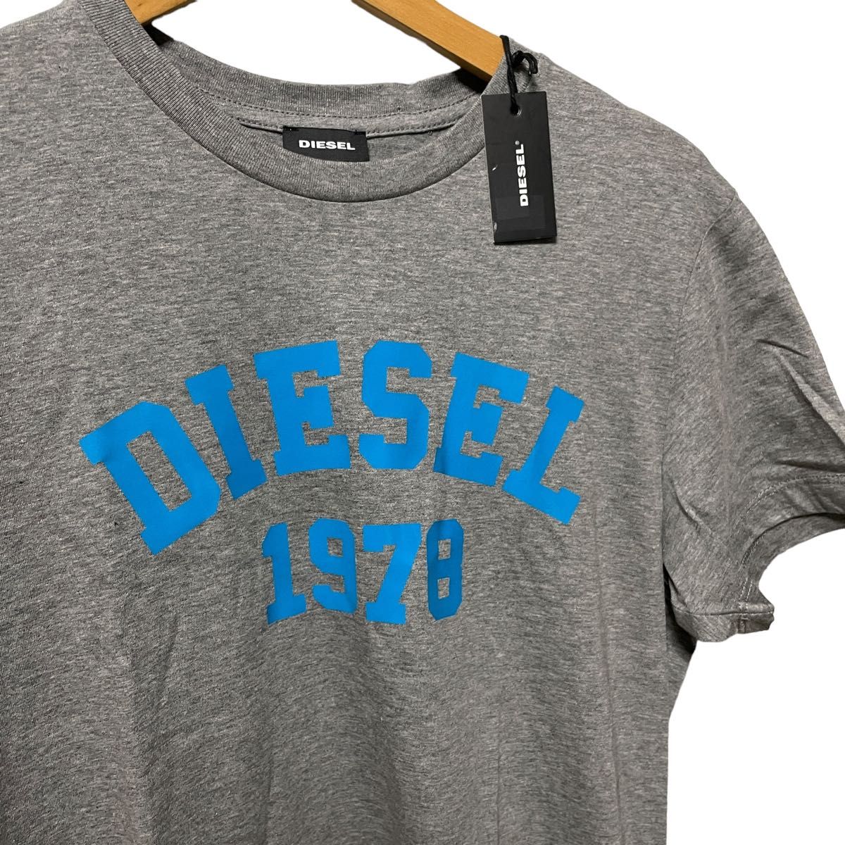 DIESEL ◆T-OX ロゴ 半袖 Tシャツ グレー◆関税送料込み 新品】DIESEL ディーゼル 半袖ロゴtシャツ グレー 16y|Yahoo