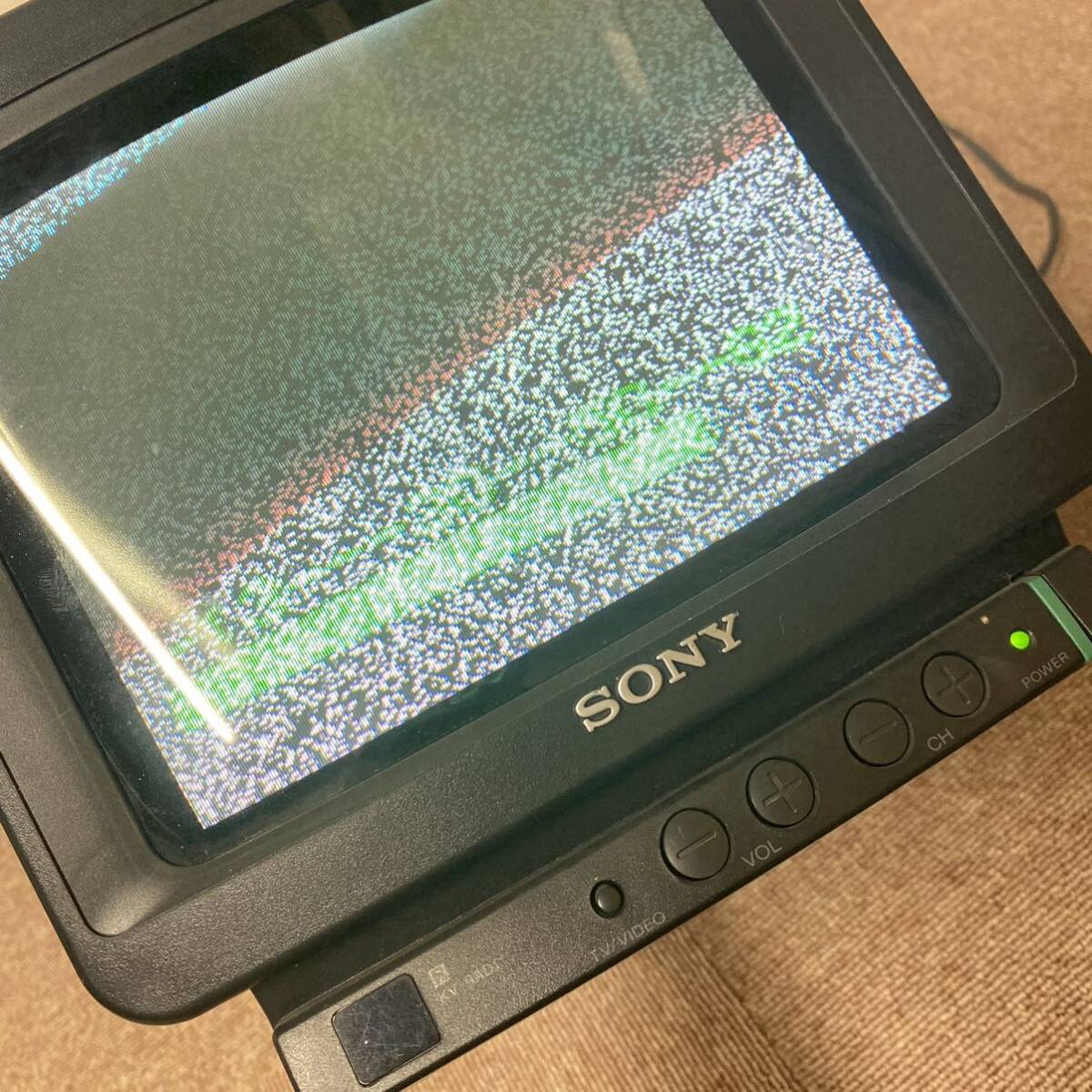 ソニー製90年式ポータブルテレビ (SONY ソニー TRINITRON COLOR ソニー製90年式ポータブルテレビ (SONY ソニー TRINITRON COLOR