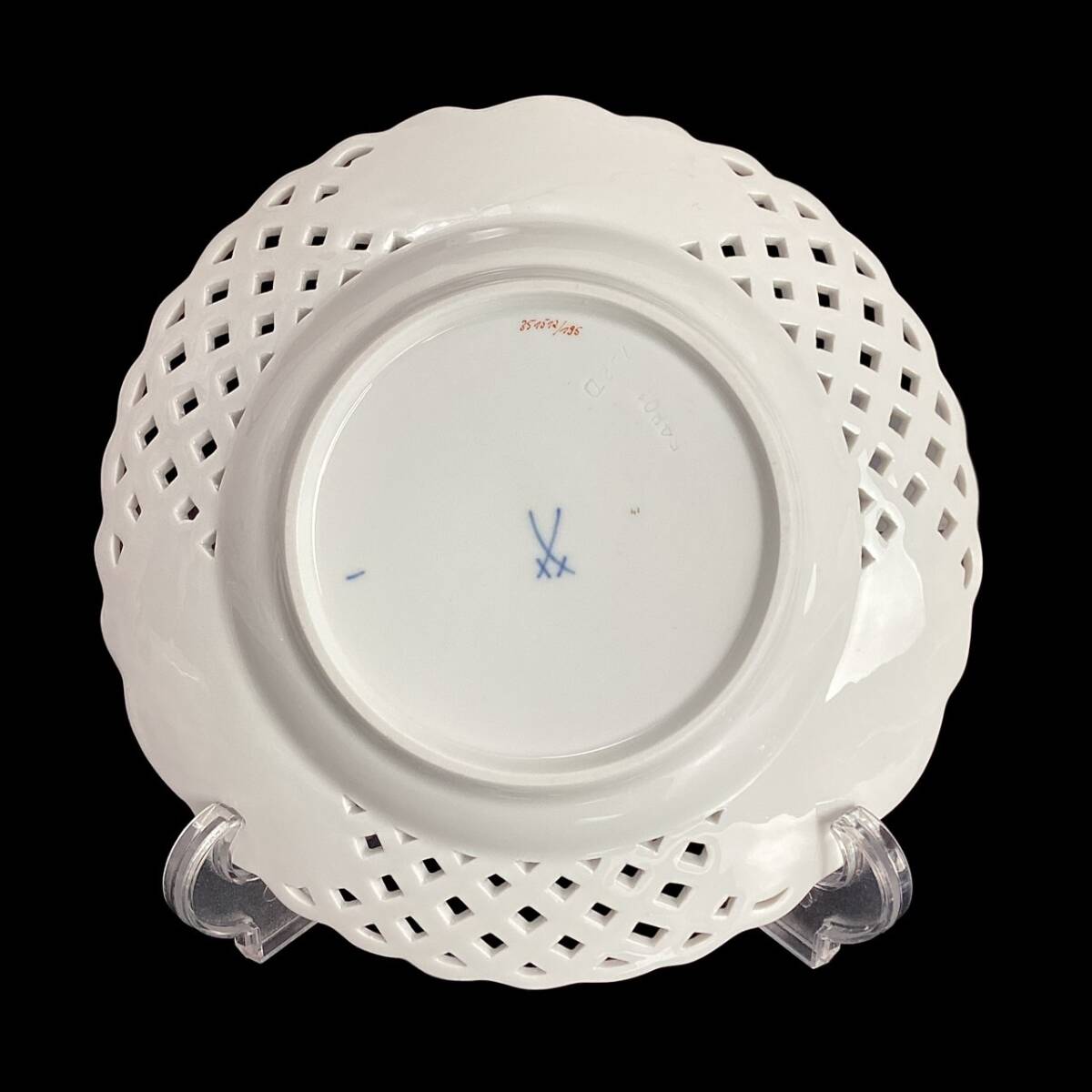 レア ☆未使用☆ Meissen マイセン インドの華 リッチオレンジ レア ☆未使用☆ Meissen マイセン インドの華 リッチオレンジ