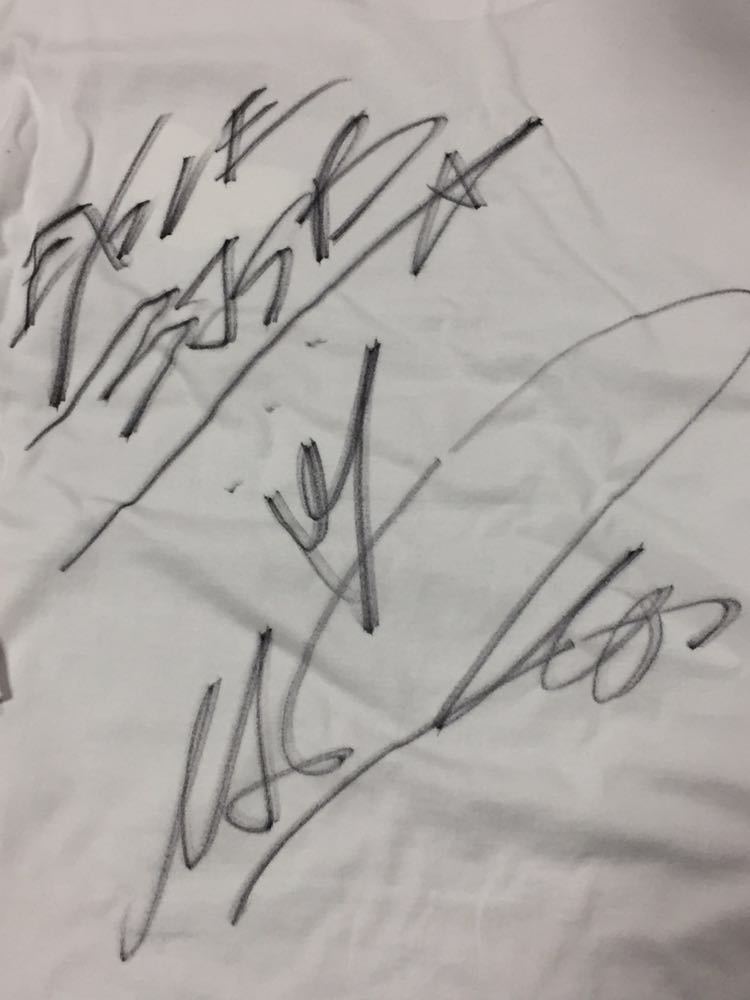  three generation J SOUL BROTHERS NAOTO with autograph STUDIO SEVEN T-shirt new goods L