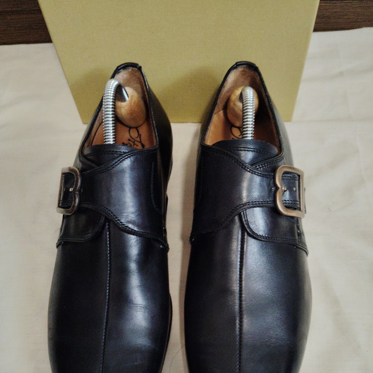 新品・希少】ステファノブランキーニ シングルモンク UK7.5 26cm 新品・希少】ステファノブランキーニ シングルモンク UK7.5 26cm