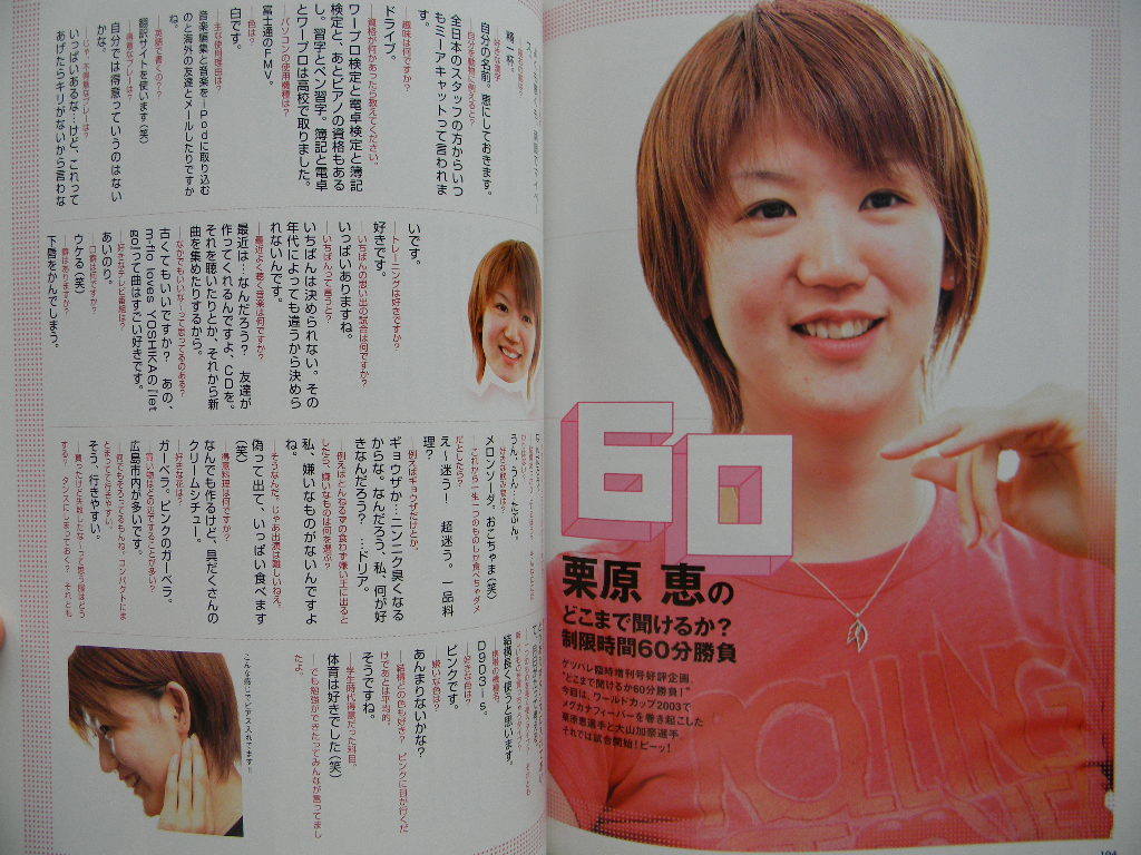 ヤフオク 月刊バレーボール 07年11月号臨時増刊 ミラク ヤフオク 月刊バレーボール 07年11月号臨時増刊 ミラク