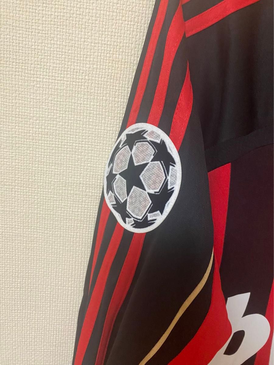 ACミラン ガットゥーゾ ユニフォーム 希少CL仕様 ミラン 長袖 ACミラン ガットゥーゾ ユニフォーム 希少CL仕様 ミラン 長袖