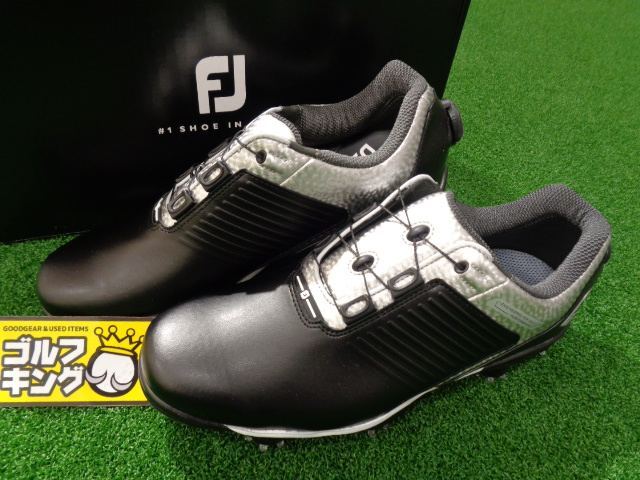 GK栄三越■ 【新品】 210 フットジョイ 【26.5】 53788 W085 DryJoys PRO BOA◆BK/SV◆ブラック/シルバー◆オススメ◆お買い得◆