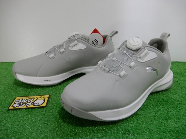 GK豊田▼ 659 【27.5cm】新品■プーマ■フュージョン FX ディスク■ソフトスパイクシューズ■195029-05■グレー