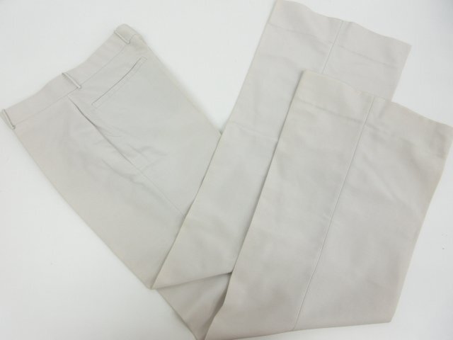 HH 【グッチ GUCCI】 ブーツカットパンツ (レディース) size38 ライトグレージュ系 イタリア制 ■28LP2402■