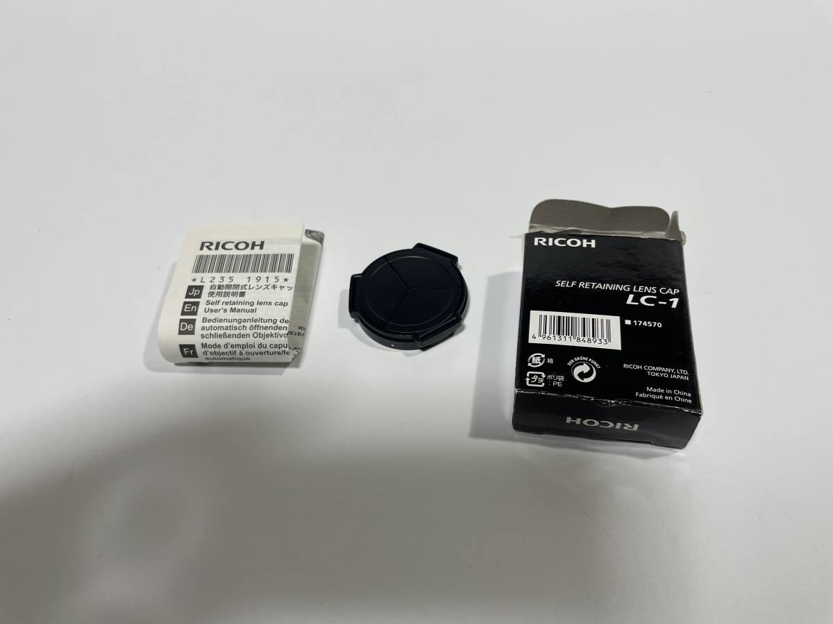 RICOH 純正 LC-1 自動開閉レンズキャップ SELF RETAINNIG LENS RICOH 純正 LC-1 自動開閉レンズキャップ SELF RETAINNIG LENS