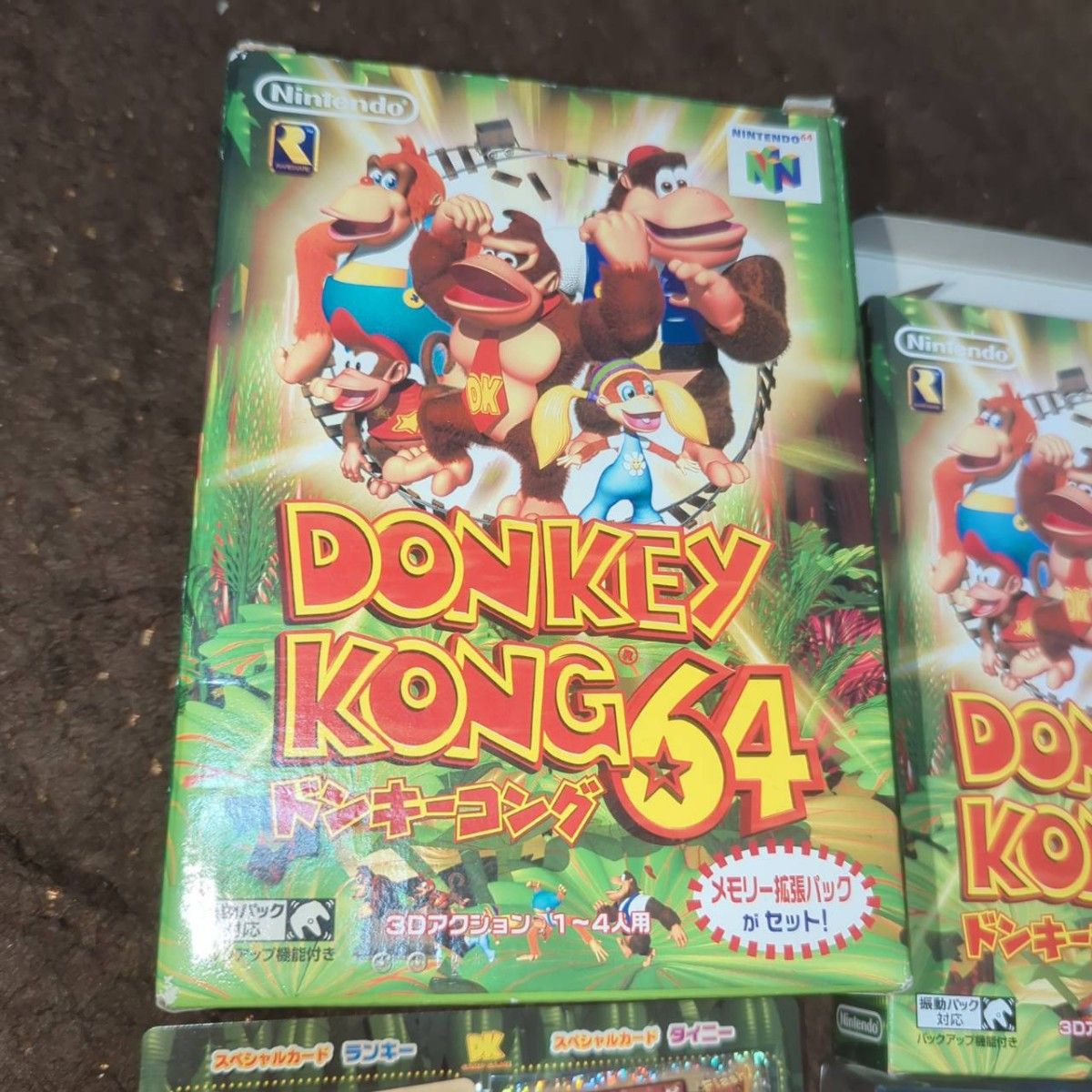 ドンキーコング64 メモリー拡張パック無 スペシャルカード ドンキーコング64 メモリー拡張パック無 スペシャルカード