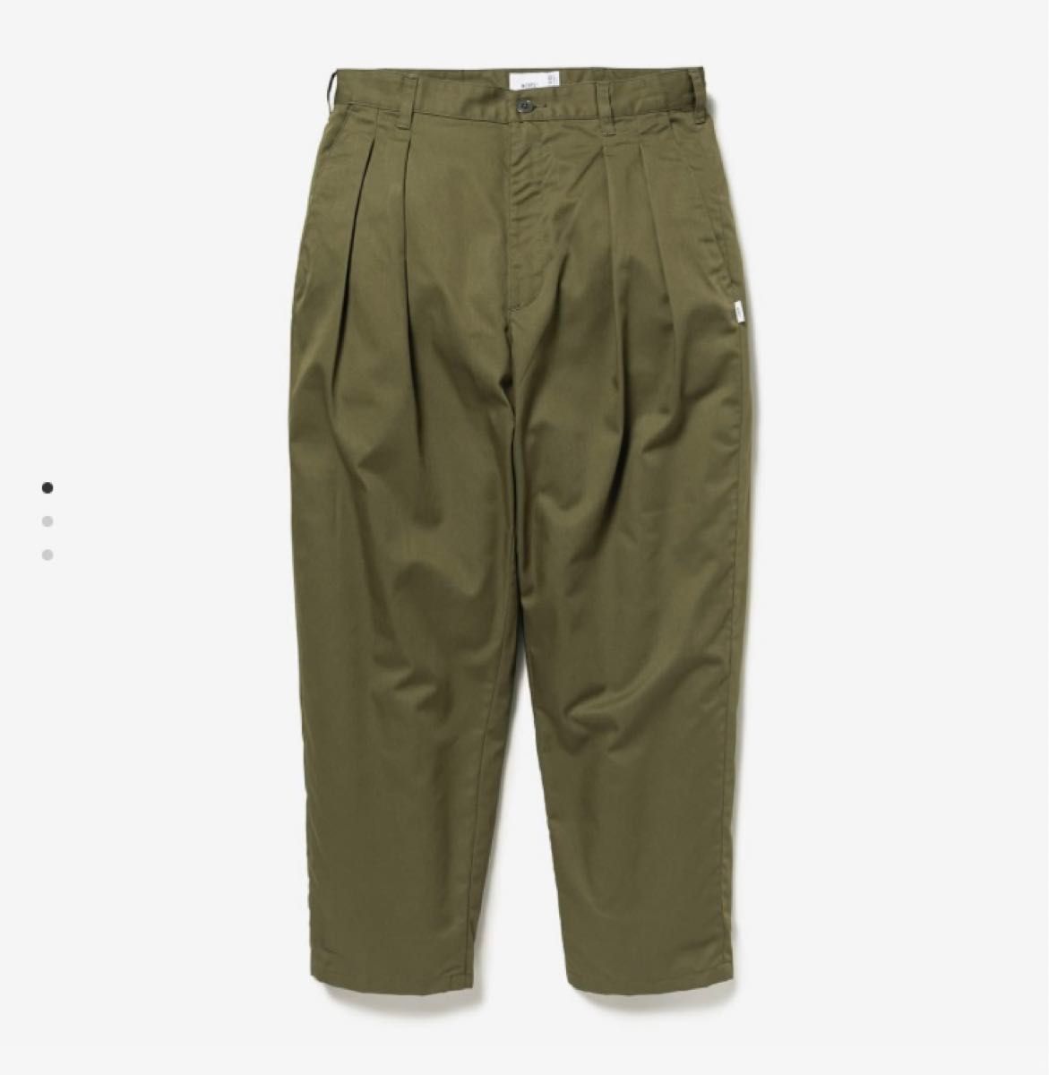 WTAPS TRDT1802 TROUSERS タックパンツ オリーブ M LEZ TUCK WTAPS TRDT1802 TROUSERS タックパンツ オリーブ M LEZ TUCK